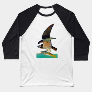 John J. Audubons Fishing eagle Baseball T-Shirt